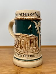 Souvenir Stein For Willimantic, CT By The Jordan Hardware Company - Made In Germany