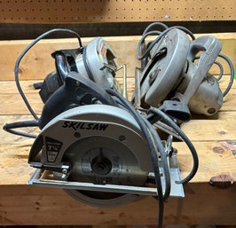 Lot Of 3 Circular Saws