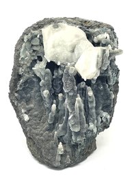 Calcite Goethite- Including Quartz Crystal