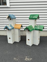 Pair Of Large Bird Houses