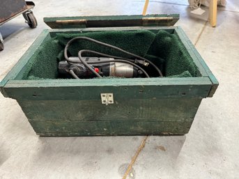 Vintage Tool Box With Contents