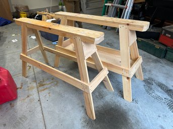 Nicely Made Sawhorses