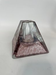 Crystal Art Glass Oil Candle Base