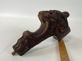 Victorian Carving Remnant Finding Piece Griffen