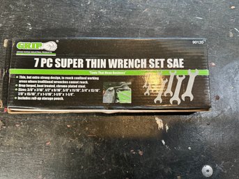 Thin Wrench Set New