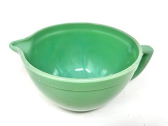 Large Fireking Jadeite Batter Bowl