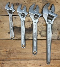 Group Of 3 Craftsman Adjustable Wrenches