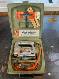 Vintage Aluminum Black And Decker Jig Saw