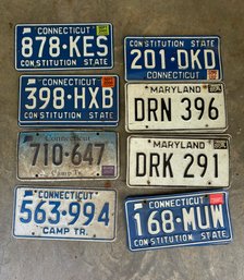 Vintage License Plate Lot