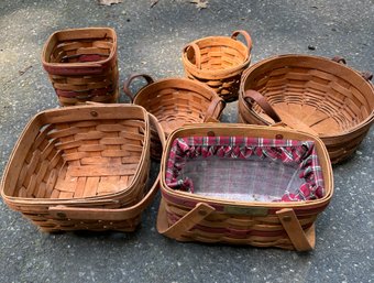 Group Of Longaberger Baskets