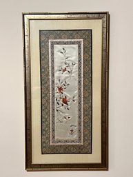 Framed Chinese Silk Embroidery