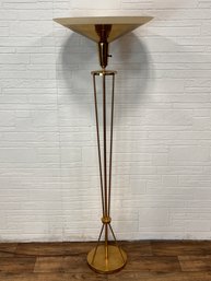 Vintage Atomic Sputnik Torchere Floor Lamp In The Manner Of Arredoluce