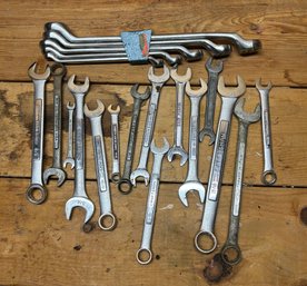 Wrench Lot Including Craftsman V And More