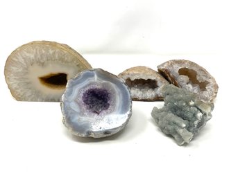 Collection Of Geodes & Minerals (37)