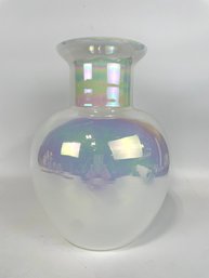 Large Opalescent Glass Vase