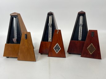 Group Of 3 Metronomes