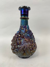 Carnival Glass Decanter Bottle