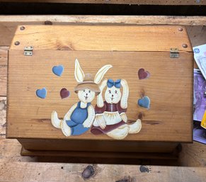 Wooden Decorated Box