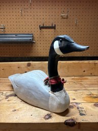 Vintage Carved Goose