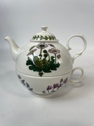 Portmeirion Botanic Garden Teapot Mug Combo