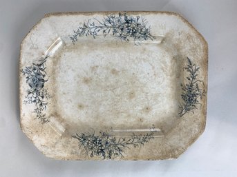 Ironstone Platter