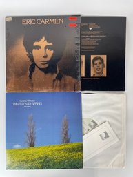 Eric Carmen & George Winston Vinyl Lot