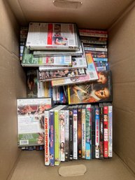 Large Lot Of Dvd's And VHS