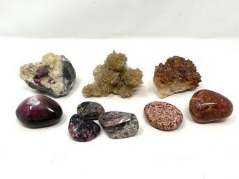 Collection Of Polished Rocks & Minerals (58)