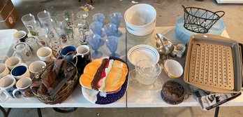 Large Lot Of Home Decor, Glassware And More!