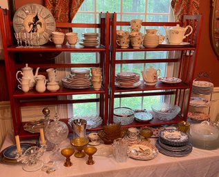 Large Lot Of Glassware And China