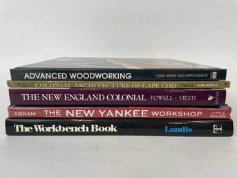 Lot Of Woodworking And Architecture Books