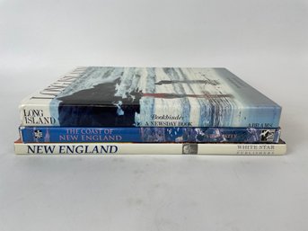 Lot Of 3 New England Books