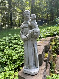 Cement Statue Of Saint Anthony