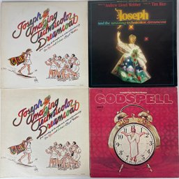 Broadway Vinyl Lot: Josef And The Amazing Technicolor Dreamcoat & Godspell