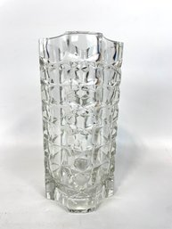 France JG Durand Windsor Geometric Crystal Vase