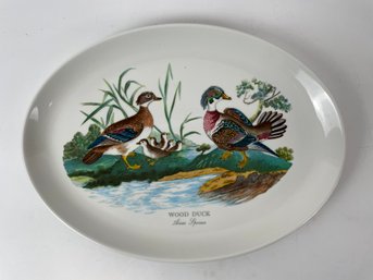 Portmeirion Birds Of Britain Wood Duck 14' Platter