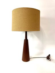 Walnut Table Lamp By Viking