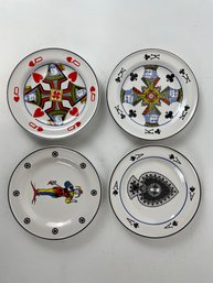 Set Of Four Plates By Rosanna 'lets Make A Deal'