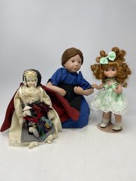 Lot Of Miscellaneous Bisque Dolls