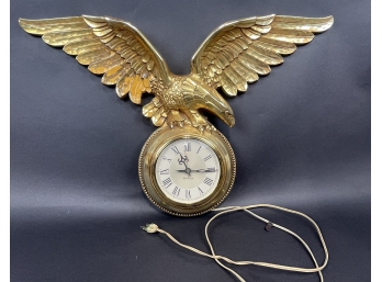 Vintage Seth Thomas Eagle Clock Working