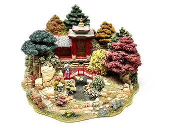 Large 1996 Lilliput Lane 'reflections Of Jade' Limited Edition/numbered