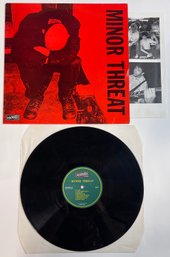 Minor Threat - Self Titled DISCHORDNo12 1984 Red Cover W/ Original Poster NM
