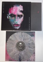 Marilyn Manson - We Are Chaos LVR01140 LIMITED Manson Store Exclusive Grey Marbled Vinyl Only 500 Pressed NM