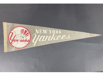 VIntage 1960s Yankees Pennant