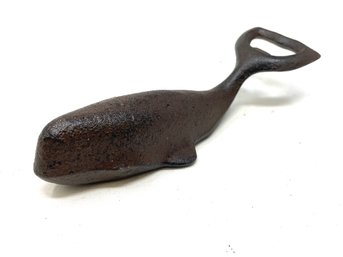 Cast Iron Whale Bottle Opener