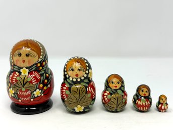 Matryoshka Russian Nesting Dolls  Hand Painted