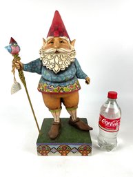 LARGE Jim Shore Gnome Figure