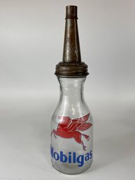 Mobilgas Oil Bottle