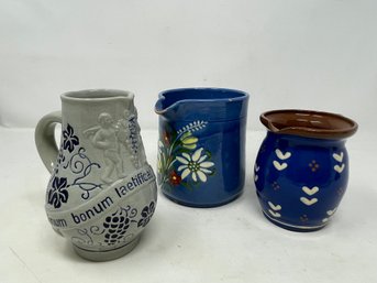 Miscellaneous Stoneware Creamers