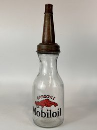 Gargoyle Mobiloil Bottle